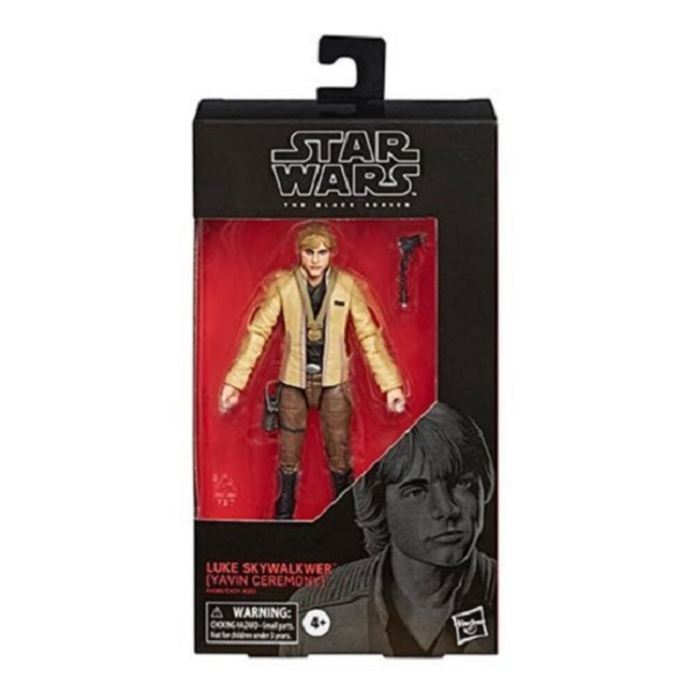 STAR WARS THE BLACK SERIES LUKE SKYWALKER YAVIN CEREMONY ACTION FIGURE